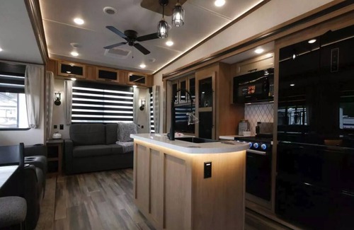 Athol House | Private RV on 5 acres of wooded land. Sleeps six. Tent camping is available.