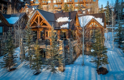 Mountain Village Cabin | Private See Forever Home by InvitedHome | Fireplace, Ski Valet, Walk to Ski
