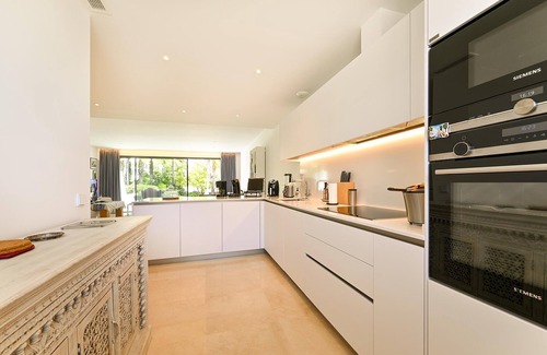 La Cala de Mijas House | Private splash pool on roof terrace. Barbecue. Walking distance beach & La Cala.