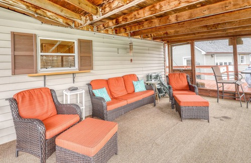 Morrisville House | Private Stowe Home w/ Fire Pit, Game Room, Free WiFi, Close to Skiing and Golf