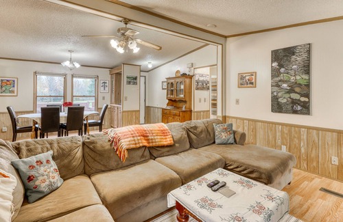 Morrisville House | Private Stowe Home w/ Fire Pit, Game Room, Free WiFi, Close to Skiing and Golf