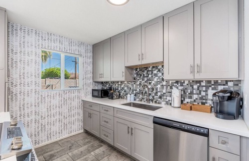 New Papago Parkway Apartment | Private, Sunshine Oasis! Heated Pool | Mini Golf