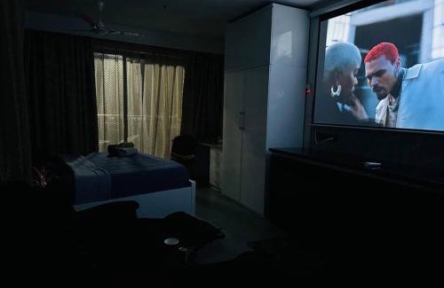 Noida Apartment | Private Theatre at supernova 38th floor