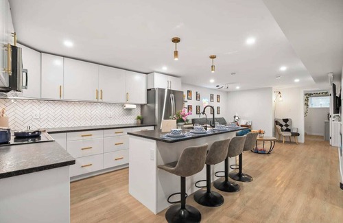 Edmonton House | Private theatre, themed rooms, and comfort near Whyte Ave & Downtown