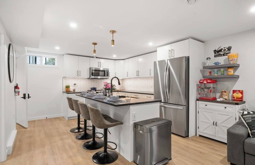 Edmonton House | Private theatre, themed rooms, and comfort near Whyte Ave & Downtown
