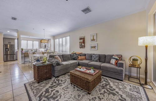 Whitney Beach House | Private townhome steps from the beach and right next to the pool