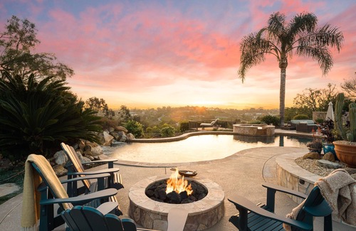 Encinitas Villa | Private Tranquil Estate, Stunning Views, Salt Water Pool/Spa