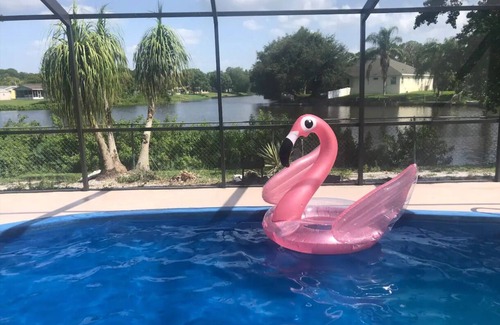 Lakewood Villas House | Private Tropical Sanctuary with heated pool, hot tub. Pet Friendly!