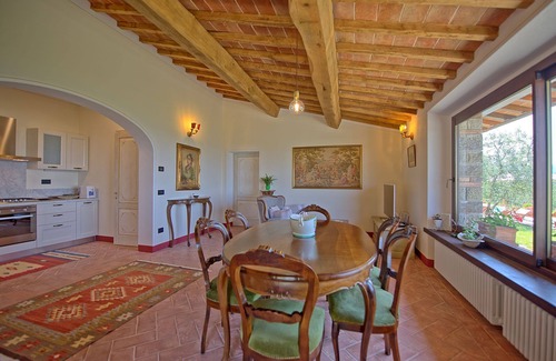 Castiglion Fiorentino Villa | Private Villa with WIFI, private pool, A/C, TV, pets allowed, panoramic view, close to Cortona