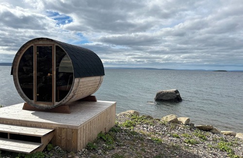 Richmond County House | Private Waterfront Luxury on the Bras D'Or Lake with Hot Tub and Barrel Sauna