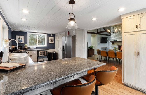 Williams Bay House | Private wooded retreat, 5BR/3BA within walking distance of Geneva Lake.