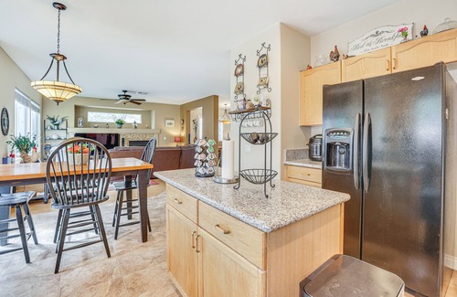 Rhodes Ranch House | Private Yard: Las Vegas Sanctuary on Cul-De-Sac