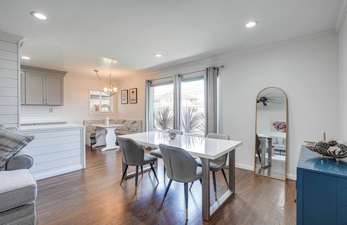 Hayward House | Private Zen Garden + Fireplace: Chic Hayward Oasis