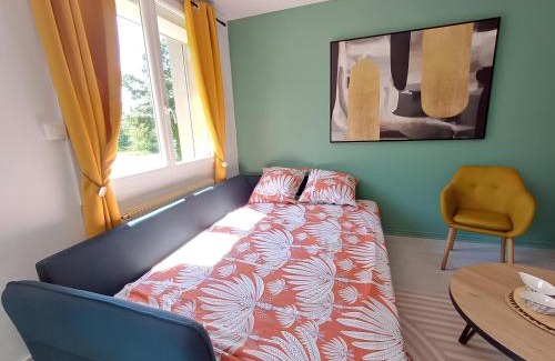 Saint-Honore - Jeanne d'Arc Apartment | Proche CHU - 4 couchages - Parking gratuit - Local vélo