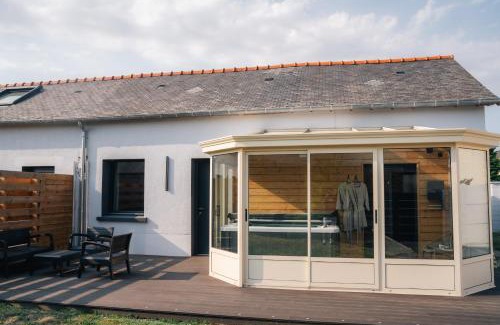 Guipry-Messac Villa | Proche de Rennes, La luxueuse Suite Joséphine, jacuzzi privatif et bien être