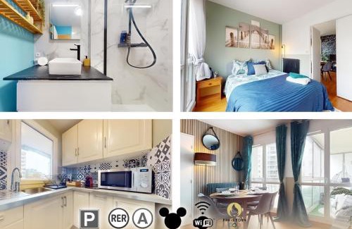 Noisy-le-Grand Apartment | Proche Disney & Paris-2 min gare