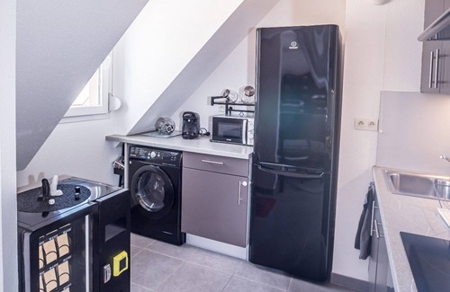 Walbourg Apartment | PRoJET KUROI - Love Room - Swing, Spanking bench, Cage, Cross, Tantra