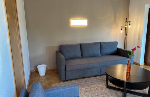 Volkach Apartment | 'Promed Klinik Apartment 4' with Garden, Terraces & Wi-Fi