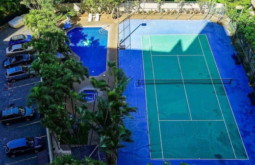 Waikiki Apartment | PROMO 40% MONTHLY DISCOUNT!nWAIKIKI OCEAN/HARBOR VIEW 2BDRM 1 BTH FULL KITCHEN