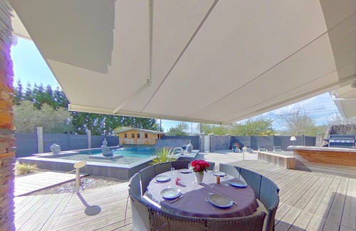 Agnac Villa | PROMO Villa Naeva with swimming pool, Jacuzzi 10 places, Ping pong, plancha and Brasero