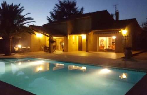 Orange House | PROVENCAL VILLA WITH SWIMMING POOL AND PRIVATE PARKING, 7000M2 GARDEN, FULLY FENCED.