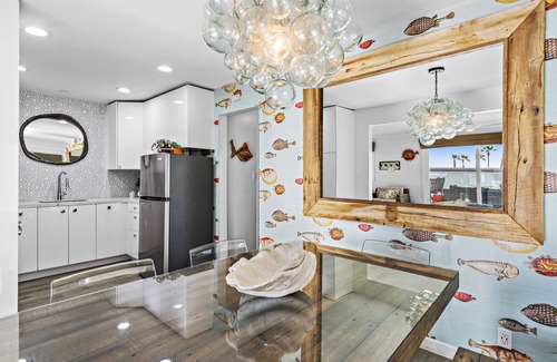San Clemente Apartment | Pufferfish Ocean View Beach Retreat Steps To The Beach with AC