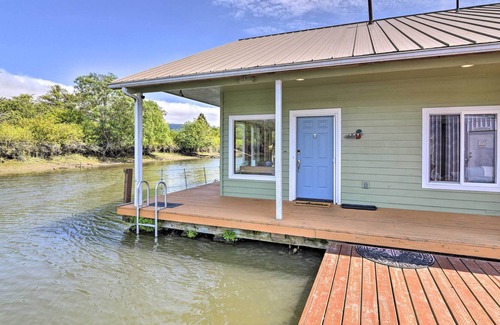Cathlamet House | Puget Island 'Floating Home' w/ Dock & Boat House!