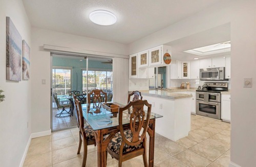 Punta Gorda House | Punta Gorda 3-Bedroom Canalfront Pool Home with Dock