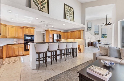 Punta Gorda House | Punta Gorda Isles 4-Bedroom Private Pool Home on Canal with Boat Dock