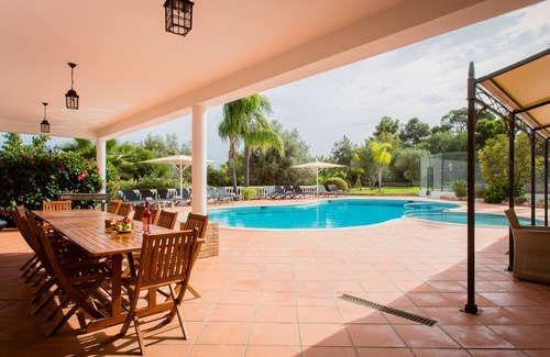Vale de Centianes Villa | Purple Rain: An Imposing Moorish Style Villa With Private Pool And Tennis Court