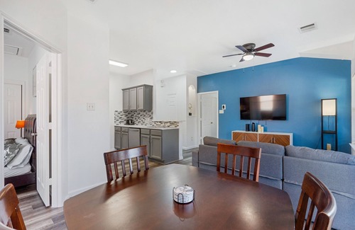 Round Rock Condo | Quaint 2BD2B Condo Fully Furnished-Amazing Pation