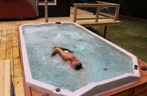 Bladensburg House | Quaint cottage in the woods with swim spa