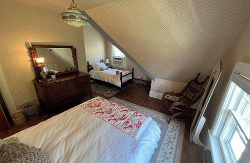 Bayfield Bed & Breakfast | Queen's View B&B- Mona's Suite, Lake Views, Sauna, Pool, Garden, Bayfield, WI