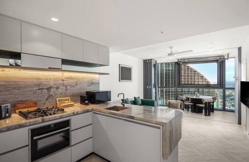 Brisbane Central Business District Apartment | Queen's Wharf Brisbane The Star Luxurious 1 Bed