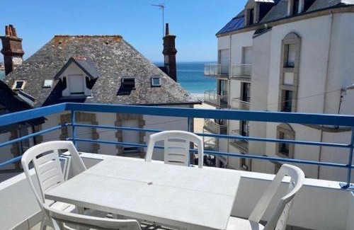 Quiberon Apartment | Quiberon - Appartement 2P 33m² avec aperçu mer, balcon, parking et animaux acceptés - FR-1-478-112
