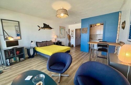 Quiberon Apartment | Quiberon - Studio rénové 33m² avec Balcon, Parking et Animaux acceptés - FR-1-478-121