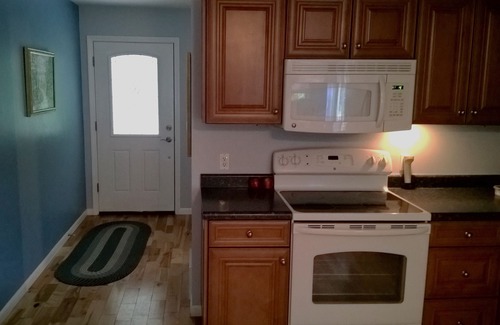 Harbor Springs Apartment | Quiet Apt. location. Close to Lake. ADA wheelchair accessible shower and bath.