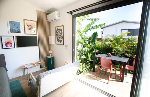 Grand Bois Apartment | Quiet Bungalow - Swimming Pool, Air Conditioning, Close to Sea and CHU