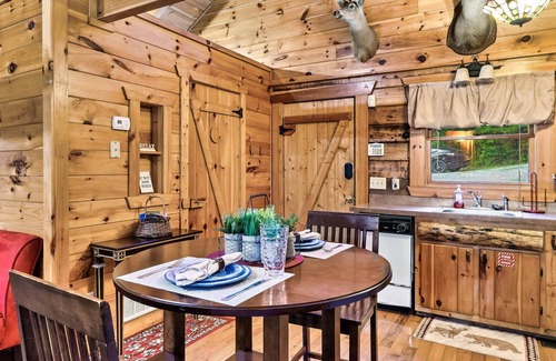 Sevierville Cabin | Quiet Cabin in Woods- Alpine Ridge Sub-Division - 1 Bed/1Bath Jaccuzi