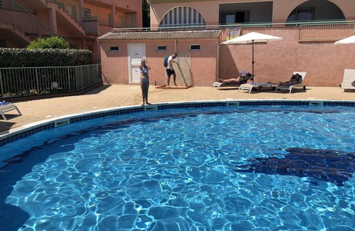 Bravone Apartment | Quiet Corsica beach 300m and swimming pool (4 pers)
