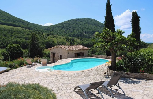 Saumane House | Quiet country house for 12 people with private pool