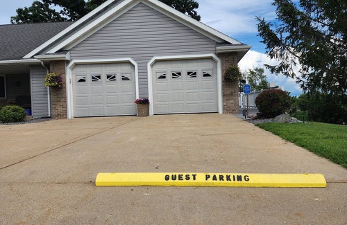 Fort Atkinson Apartment | Quiet Country Oasis. Spacious and serene apartment. Gas fireplace, private patio