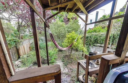 Glen Park Apartment | Quiet cozy garden studio in glen park. washer/dryer