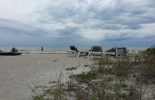 Indian Shores Villa | Quiet Gulf front vacation. Two bedroom two bath Gulf front villa