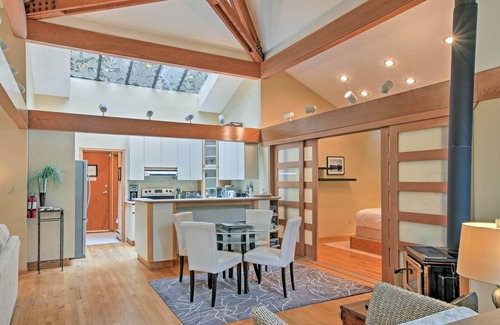 Tuwanek Cottage | Quiet Hidden Creekside Home Steps to Sechelt Inlet