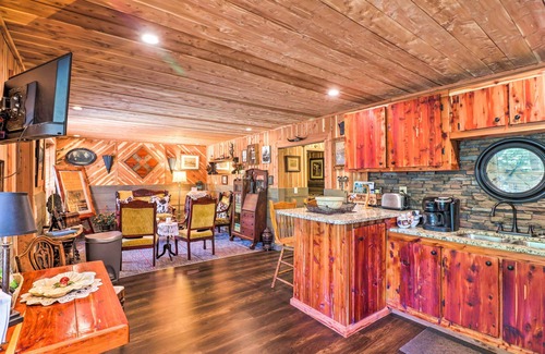 Calico Rock House | Quiet, Historic Manor: Located in Ghost Town!