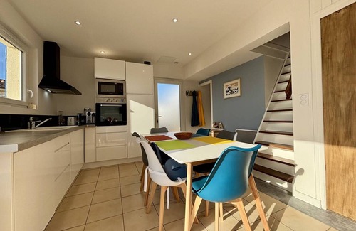 Saint-Denis-d'Oleron House | Quiet house 2 bedrooms near sea, parking, terrace