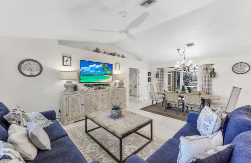 Marco Island House | Quiet inland home with pool, two queen beds and grill