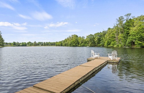 Northville House | Quiet lake front home with private beach