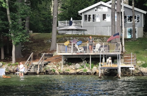 Meredith House | Quiet location on Lake Waukewan, minutes to Meredith center. Pet-Friendly